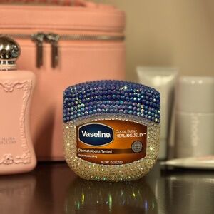 Bedazzled Vaseline Bottle